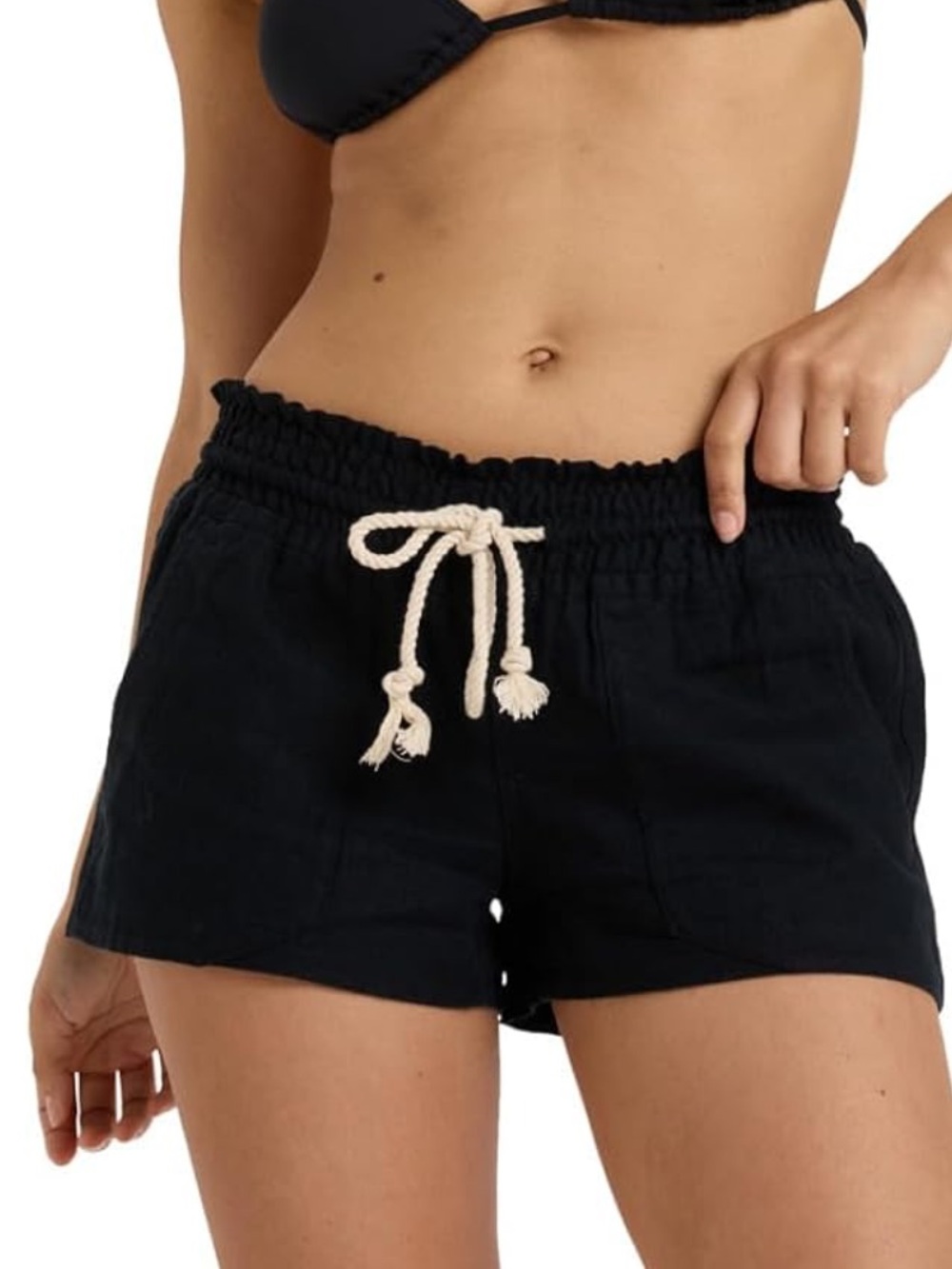 Roxy Oceanside Beach Short Women’s Size Large - Black